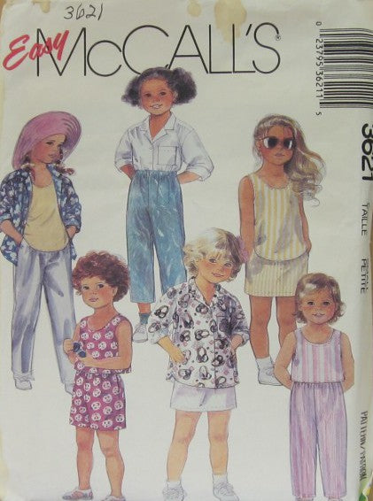 CHILDREN'S SHIRT, TOP, PANTS, SHORTS AND SKIRT