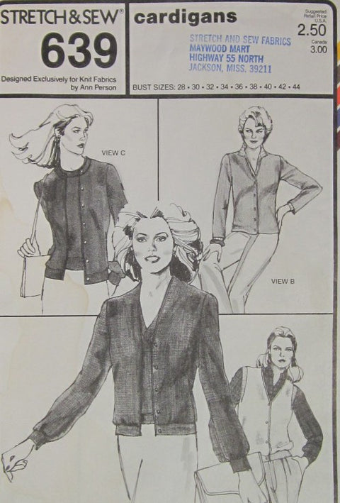 MISSES CARDIGANS