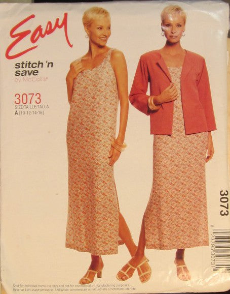 MISSES'/MISS PETITE JACKET AND DRESS