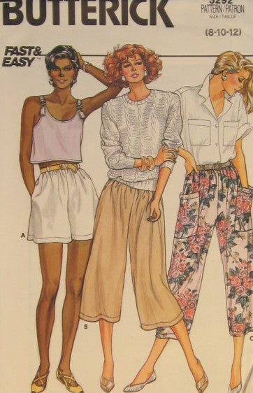MISSES PANTS CULOTTES AND SHORTS