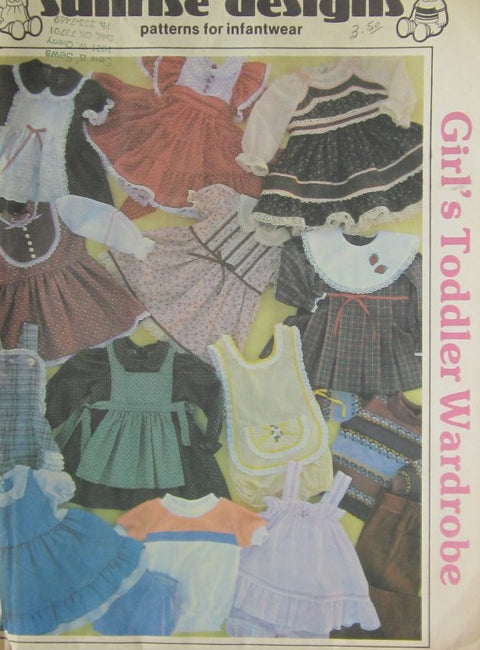 GIRL'S TODDLER WARDROBE LARGE ENVELOPE