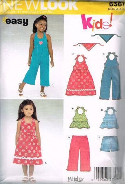 CHILDREN SIX SIZES IN ONE easy– Sewing Patterns House