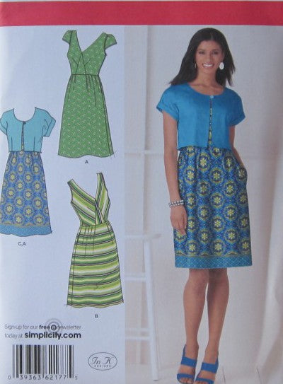 MISSES DRESS AND JACKET