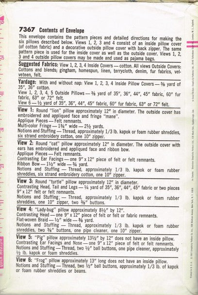 CONTENTS OF ENVELOPE FROG IS CUT