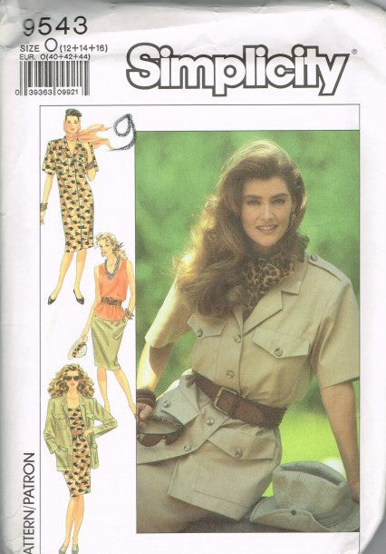 MISSES'/MISS PETITE PULL-ON SKIRT, TANK TOP AND DRESS OR JACKET