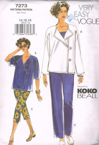 MISSES/MISSES PETITE JACKET AND PANTS