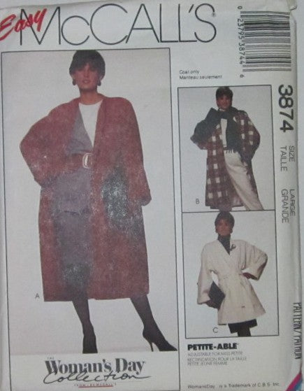 MISSES COAT AND TIE BELT