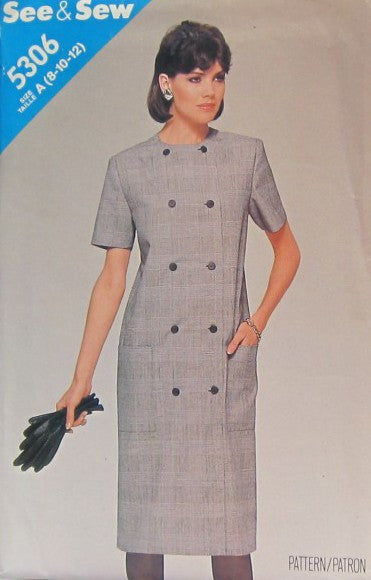 MISSES' CHEMISE DRESS