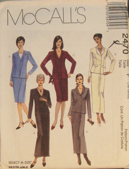 MISSES JACKET SKIRT
