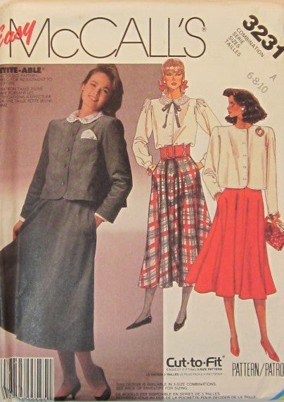 MISSES JACKET BLOUSE AND SKIRT