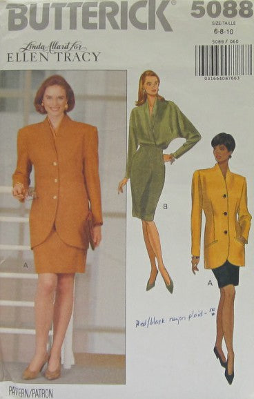 MISSES JACKET SKIRT AND BLOUSE