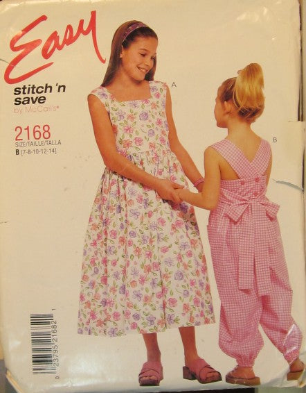 GIRLS SUNDRESS AND JUMPSUIT