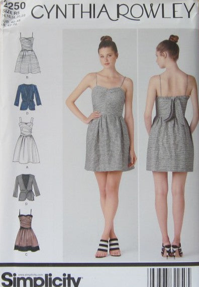 MISSES DRESS IN TWO LENGTHS JACKET AND TIE BELT