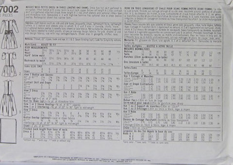 MISSES'/MISSES' PETITE DRESS IN THREE LENGTHS AND SHAWL