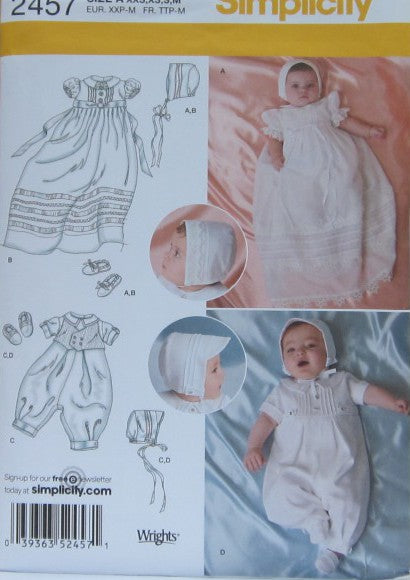 BABIES CHIRISTENING SETS WITH BONNET AND SHOES