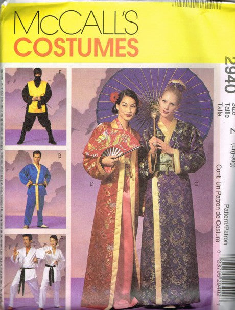 MISSES', MEN'S AND TEEN BOYS' ROBE COSTUMES