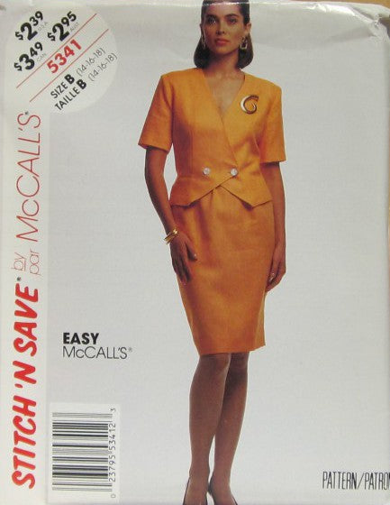 MISSES' BLOUSE AND SKIRT