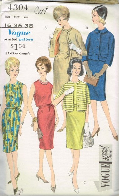 ONE PIECE DRESS AND JACKET CUT