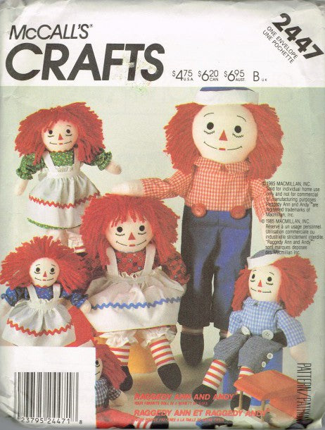DOLLS WITH CLOTHES AND BLUE TRANSFER