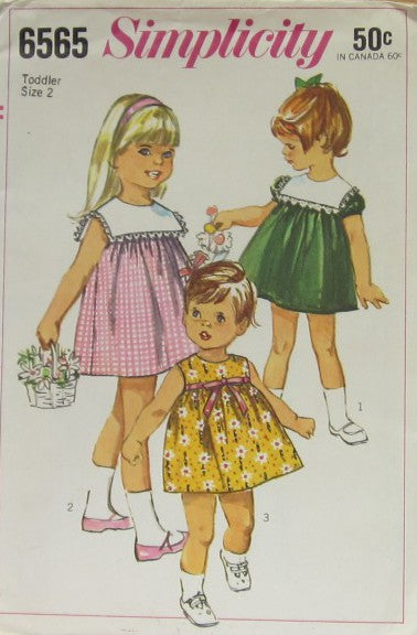 TODDLERS' ONE-PIECE DRESS