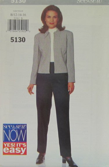 MISSES/MISSES PETITE JACKET AND PANTS