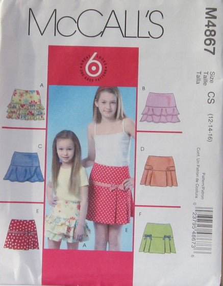 CHILDREN'S AND GIRLS SKIRTS