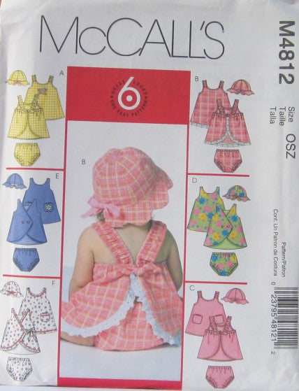 INFANTS DRESSES PANTIES AND HAT