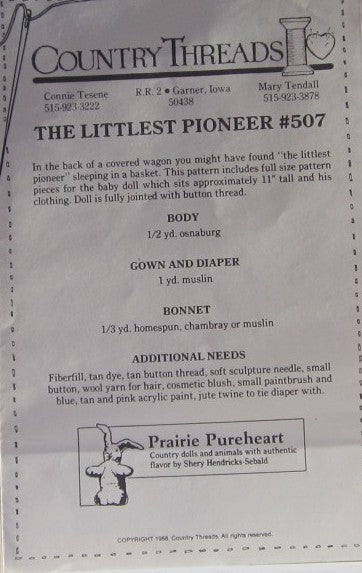 THE LITTLEST PIONEER