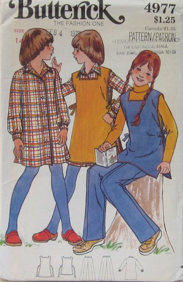 GIRLS DRESS TUNIC AND PNATS