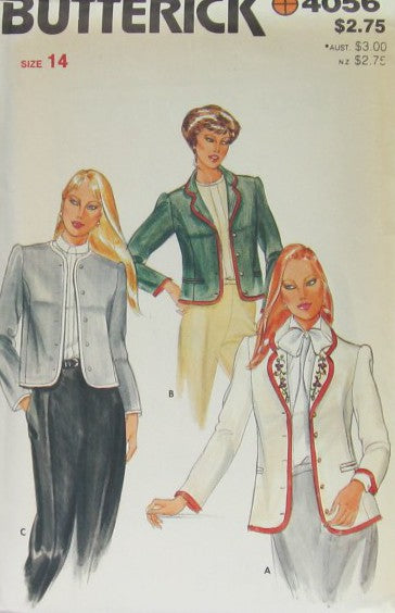 MISSES JACKET AND TRANSFER