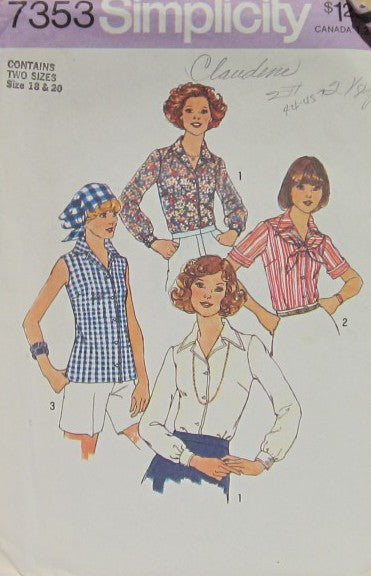MISSES AND WOMENS BLOUSE AND SCARF