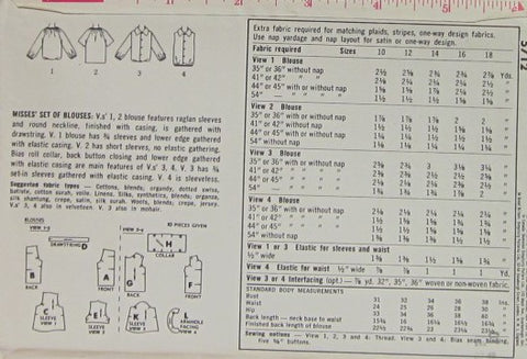 MISSES SET OF BLOUSES
