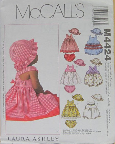INFANTS' DRESSES ROMPERS PANTIES HAT