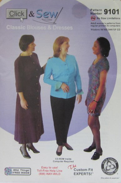 CLASSIC BLOUSES AND DRESSES