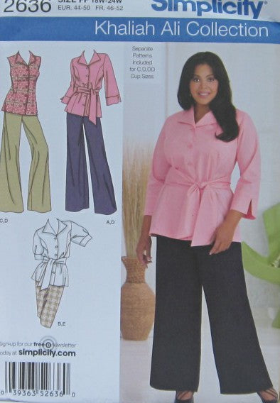 WOMENS/WOMENS PETITE PANTS SKIRT AND SHIRT WITH SASH