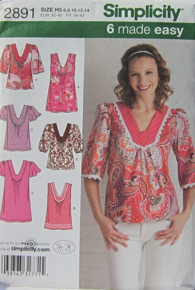 MISSES TUNIC OR TOP
