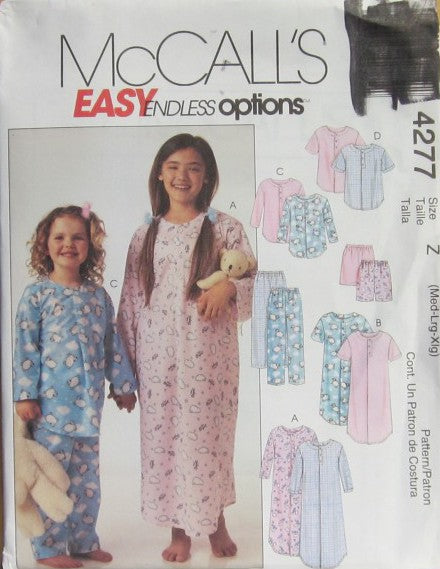 CHILDREN'S, GIRLS' AND BOYS' SLEEPWEAR