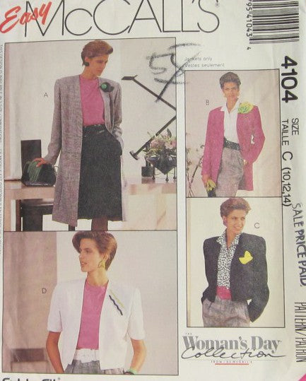 MISSES COAT OR JACKET