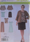 MISSES WOMENS JACKET DRESS OR TOP SKIRT AND PANTS