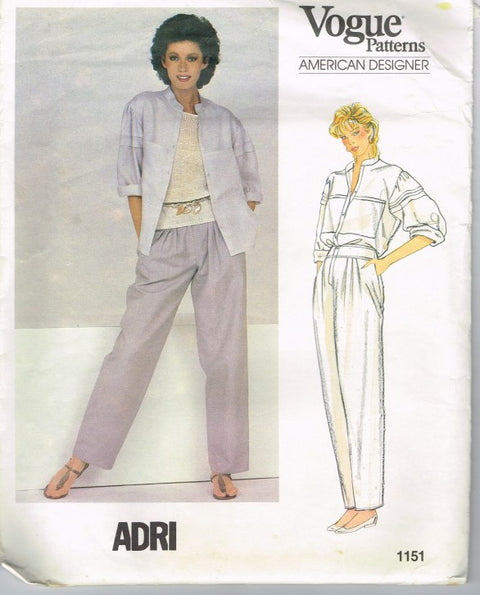 MISSES' TOP AND PANTS