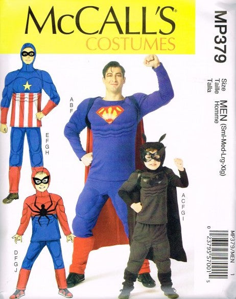 MEN'S/CHILDREN'S/BOYS' COSTUMES MENS