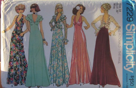 MISSES HALTER DRESS AND JACKET
