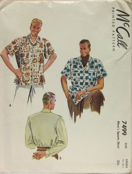 MEN'S SPORTS SHIRT (CUT)