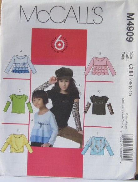 CHILDRENS AND GIRLS TOPS