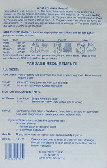 JUNK-JEANS DESIGNER VESTS