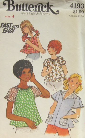CHILDRENS AND GIRLS TOPS