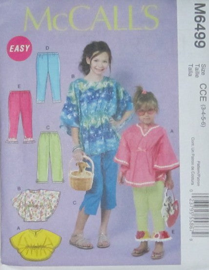 CHILDRENS/GIRLS TOPS PANTS AND LEGGINGS