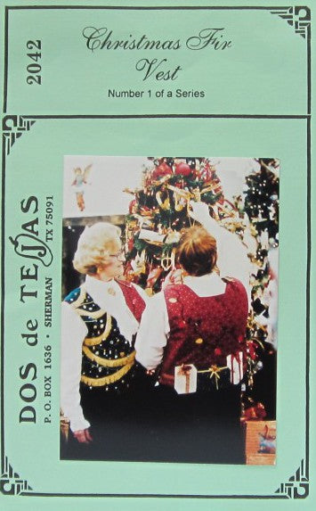 CHRISTMAS FIR VEST