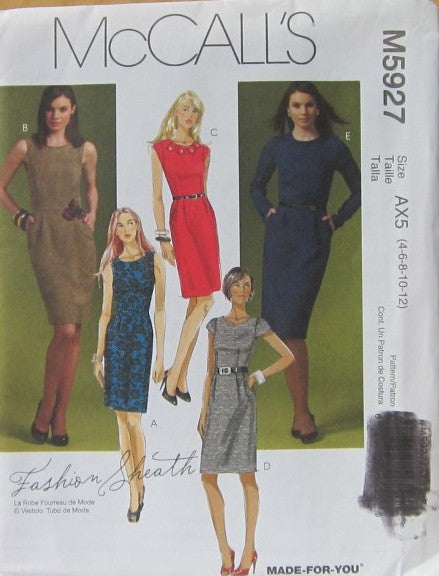 MISSES' LINED DRESSES