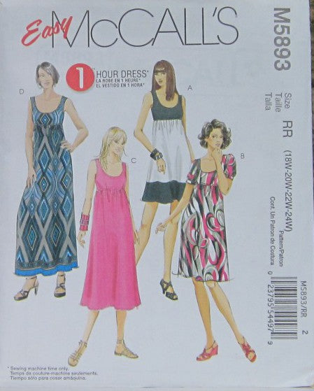 MISSES' AND WOMEN'S DRESSES IN FOUR LENGTHS